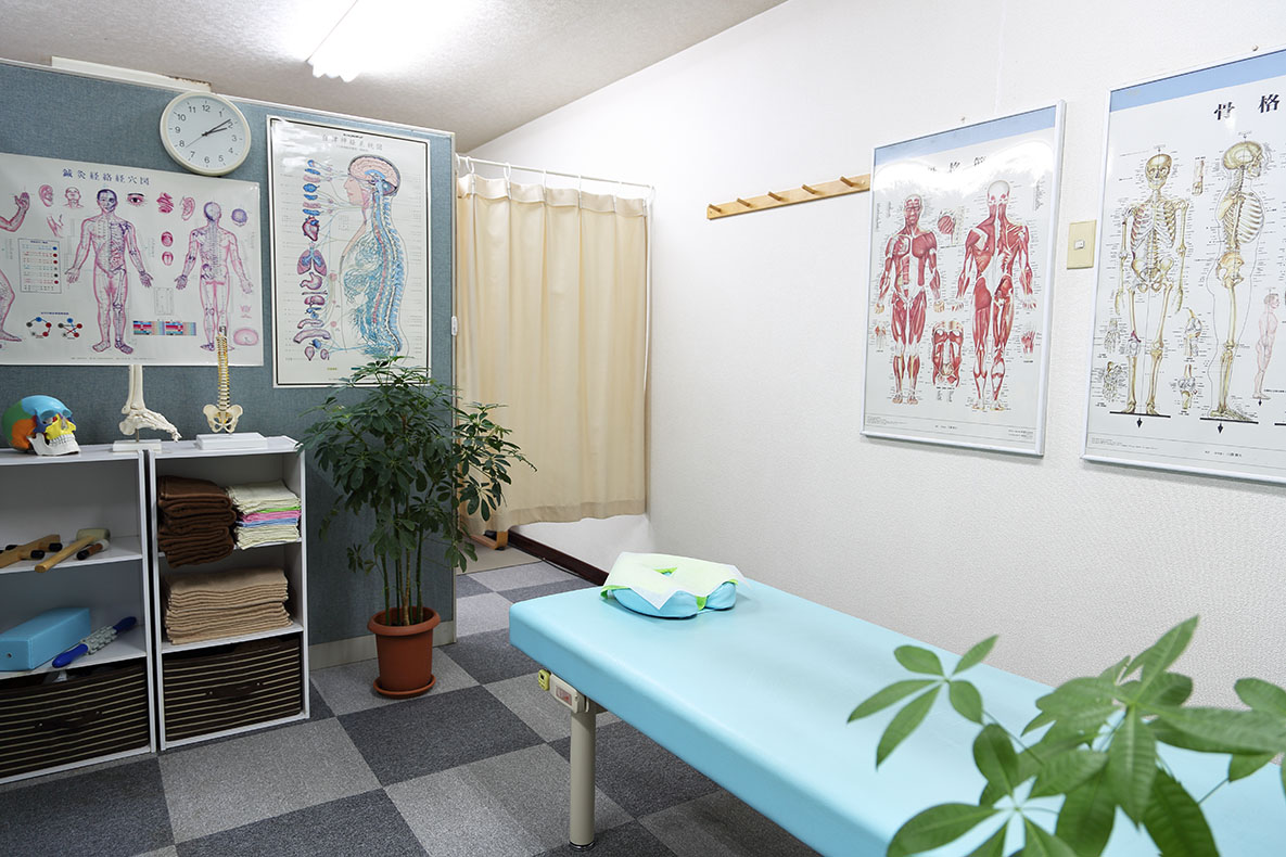 熊本整体療院の整体のベッドです
